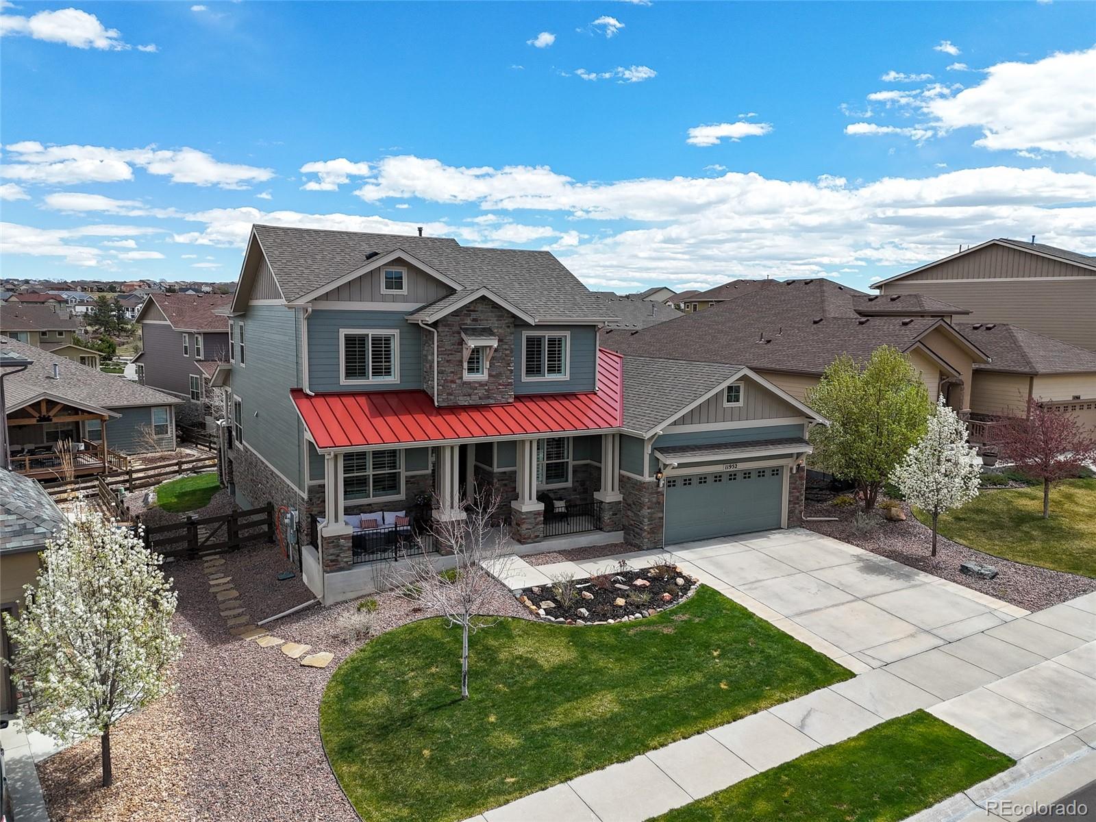 11952  Ramble Lane, parker MLS: 4198585 Beds: 6 Baths: 5 Price: $925,000