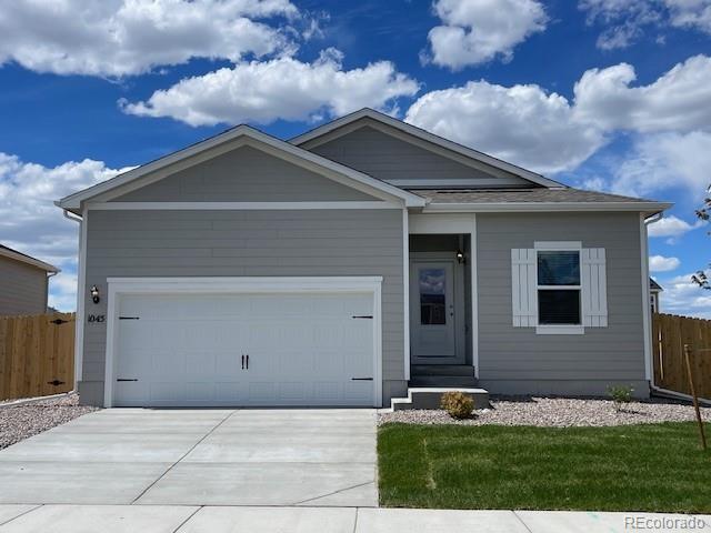 1045  Payton Avenue, fort lupton MLS: 3398870 Beds: 3 Baths: 2 Price: $477,900