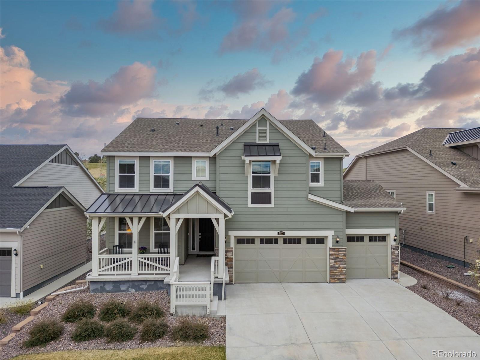 7153  Hyland Hills Street, castle pines MLS: 8885445 Beds: 6 Baths: 5 Price: $995,000