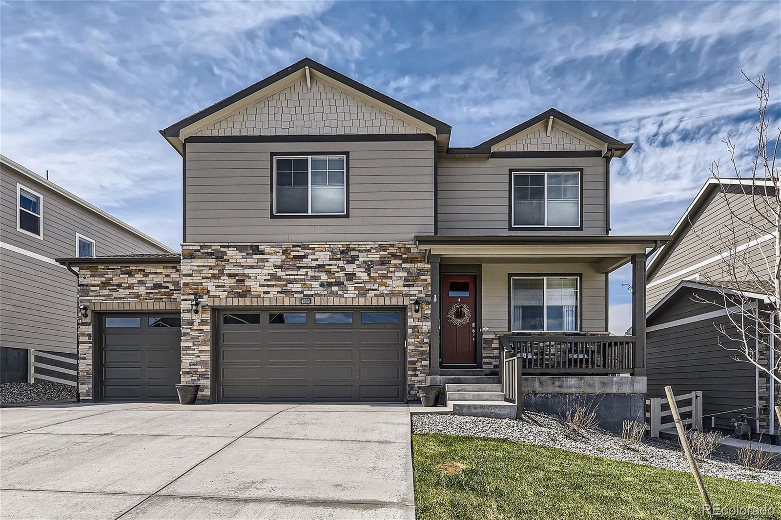 4889  Cattle Cross Trail, castle rock MLS: 6237725 Beds: 4 Baths: 3 Price: $689,000