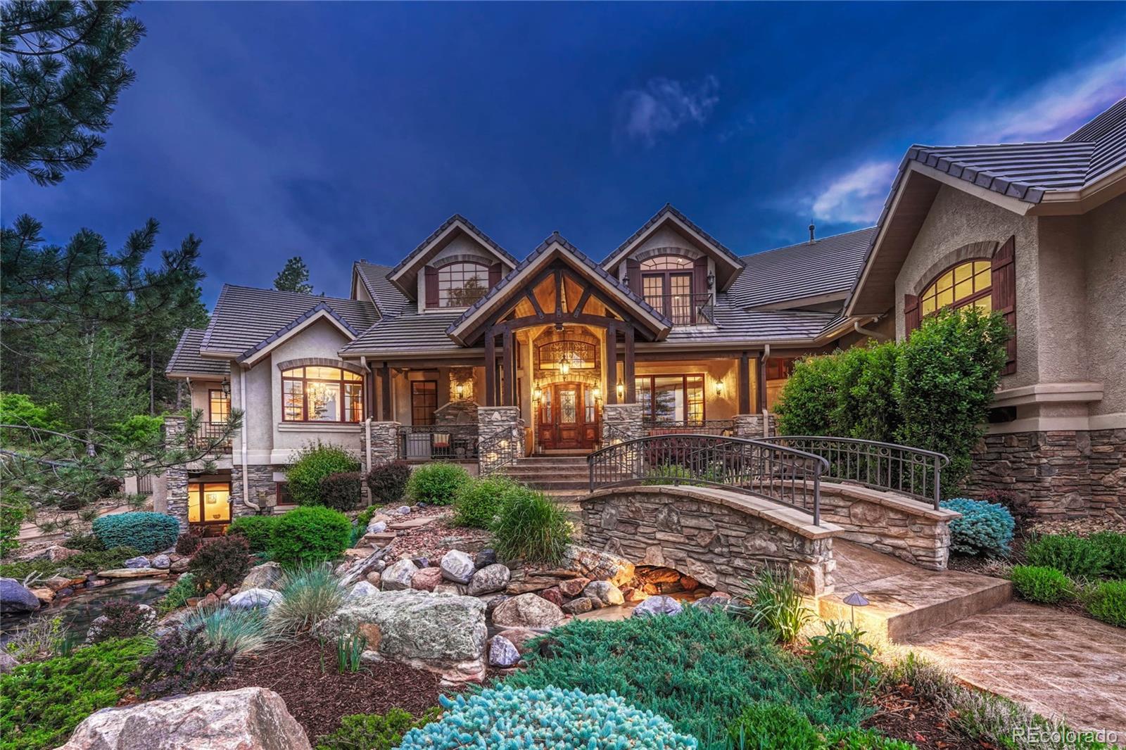 Oaks Colorado Springs Home | MLS #: 78421807610  Winding Oaks Drive, Colorado Springs Beds: 4 Baths: 7 Price: $2,280,000