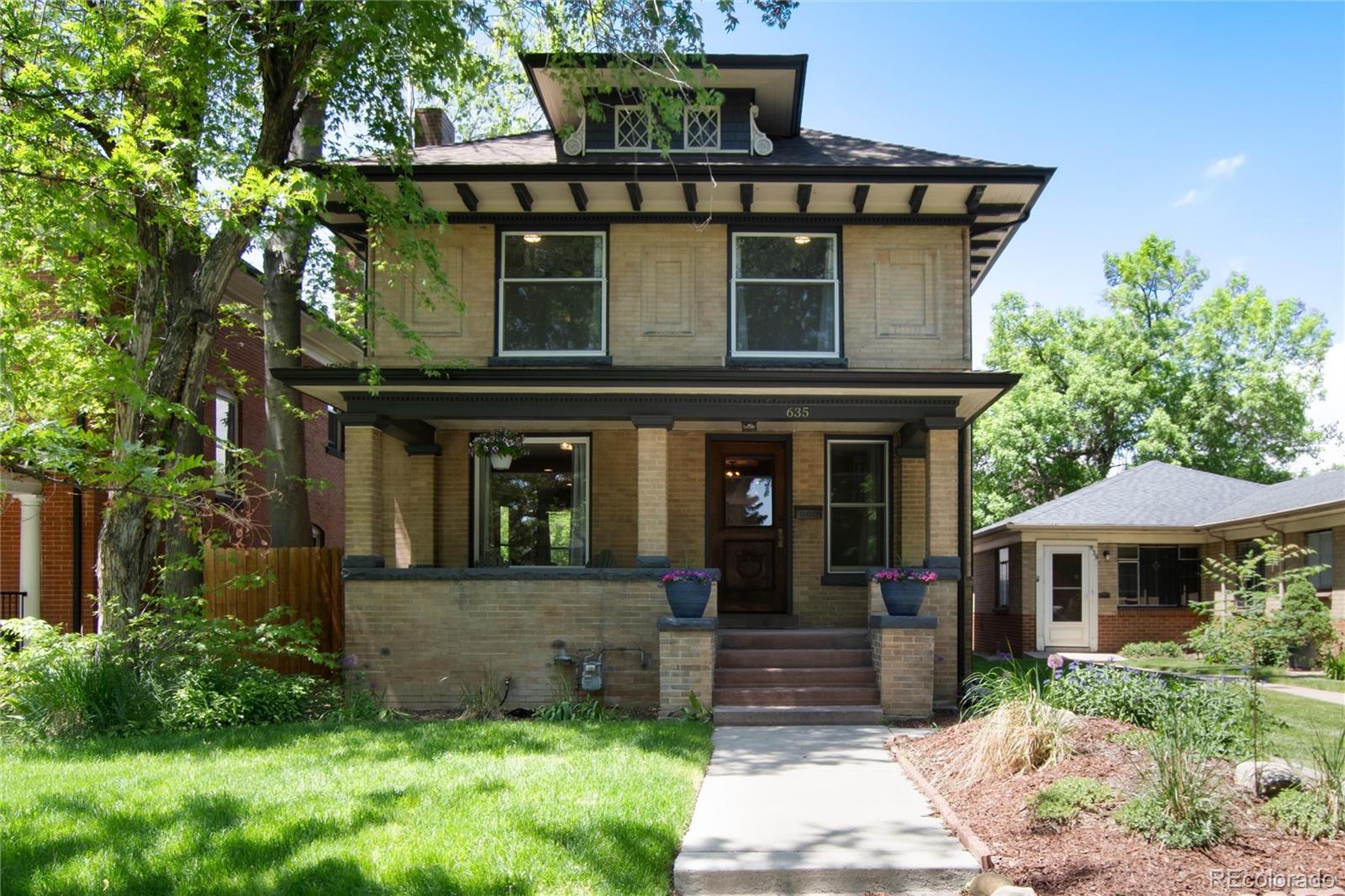 635 N Downing Street, denver MLS: 5568985 Beds: 5 Baths: 4 Price: $1,199,000