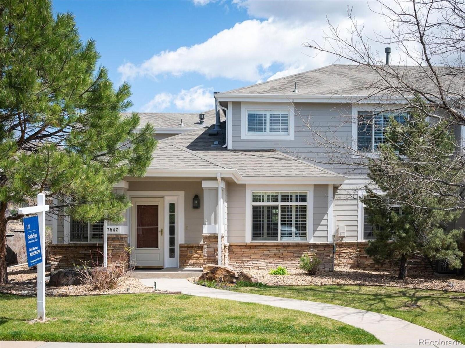 7542  Pineridge Trail, castle pines MLS: 2098468 Beds: 2 Baths: 2 Price: $560,000