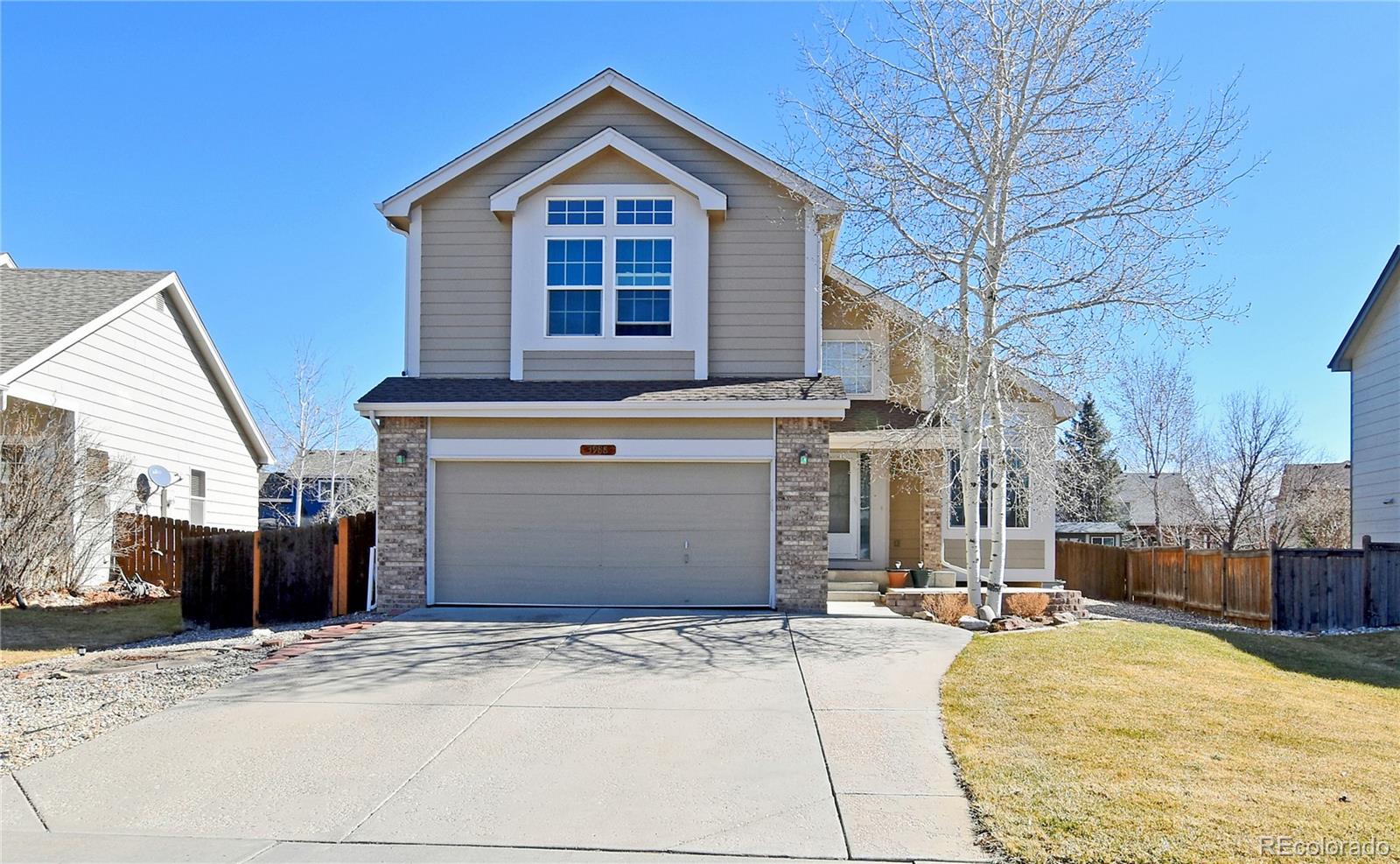 3988  Crestone Drive, loveland MLS: 1628107 Beds: 4 Baths: 4 Price: $563,500