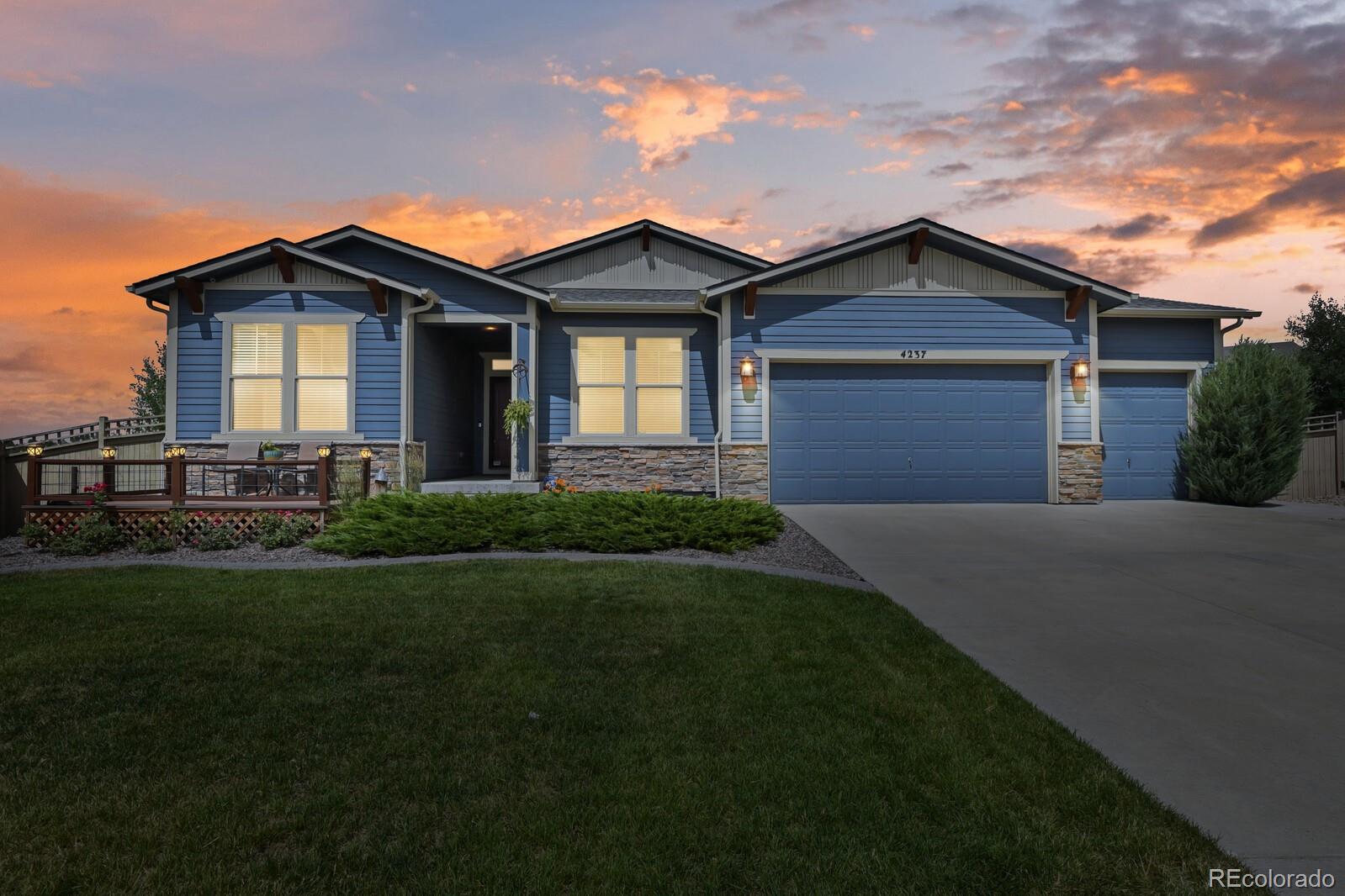 4237  Manorbrier Court, castle rock MLS: 9326961 Beds: 4 Baths: 5 Price: $799,999