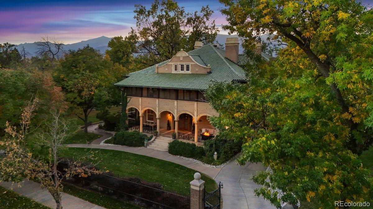 D Russ Wood Colorado Springs Home | MLS #: 65964111600 N Cascade Avenue, Colorado Springs Beds: 9 Baths: 8 Price: $3,450,000