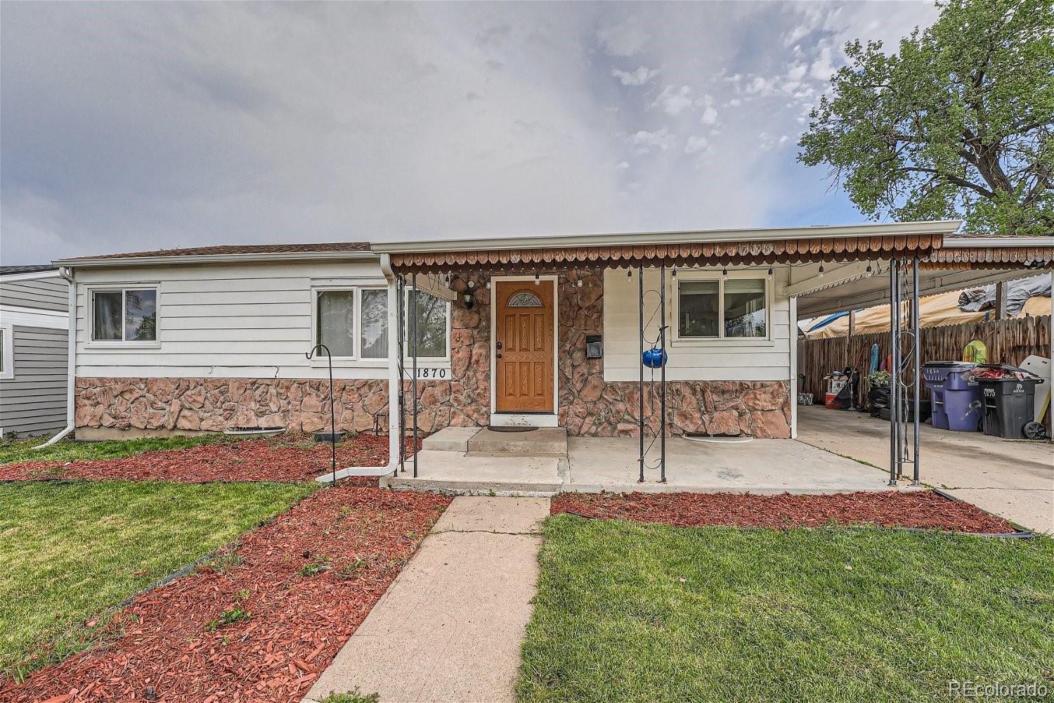 1870 W Arkansas Avenue, denver MLS: 8512305 Beds: 4 Baths: 2 Price: $490,000