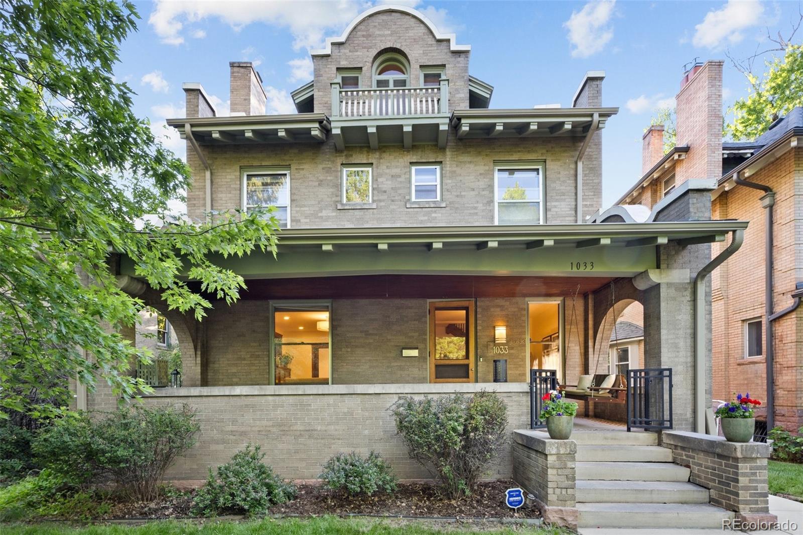 1033 N Humboldt Street, denver MLS: 9824395 Beds: 4 Baths: 5 Price: $1,850,000