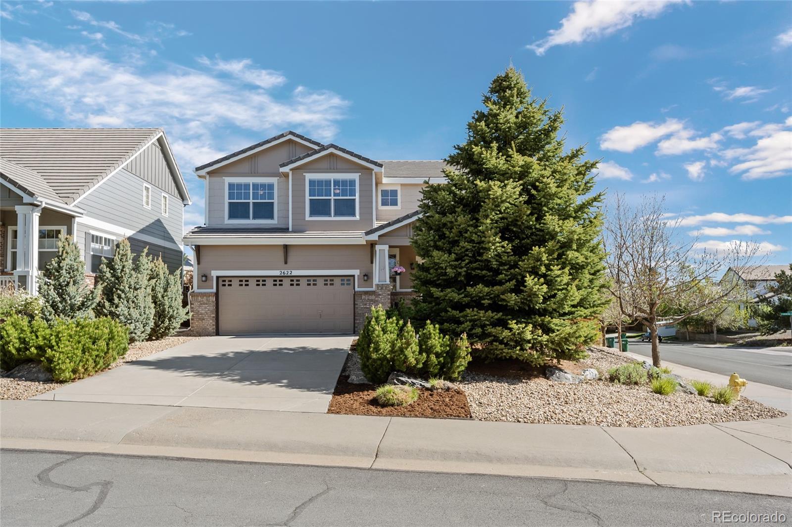 2622  Poplar Grove Place, castle rock MLS: 8354936 Beds: 3 Baths: 3 Price: $590,000