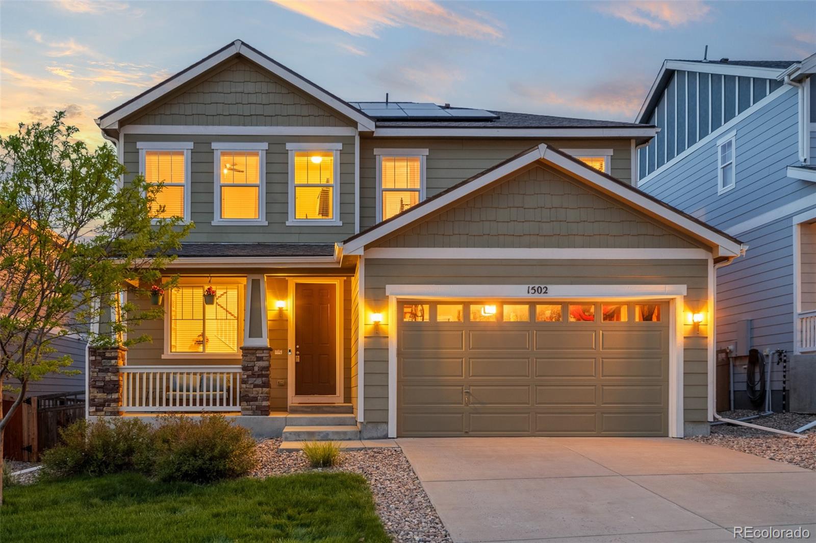 1502  Morningview Lane, castle rock MLS: 1729586 Beds: 4 Baths: 3 Price: $650,000