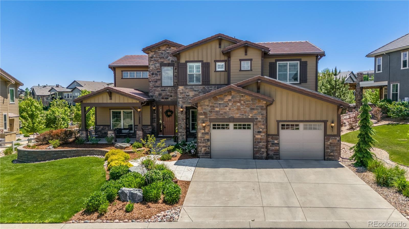 10800  Sundial Rim Road, highlands ranch MLS: 3342276 Beds: 6 Baths: 5 Price: $1,965,000