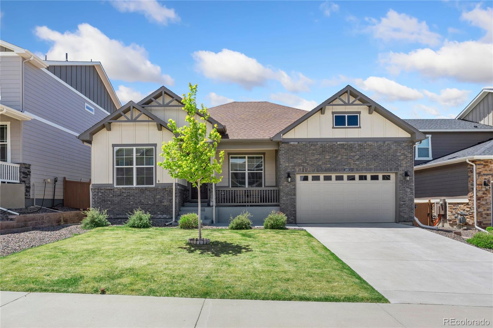 1482  Wingfeather Lane, castle rock MLS: 2514025 Beds: 3 Baths: 2 Price: $659,000