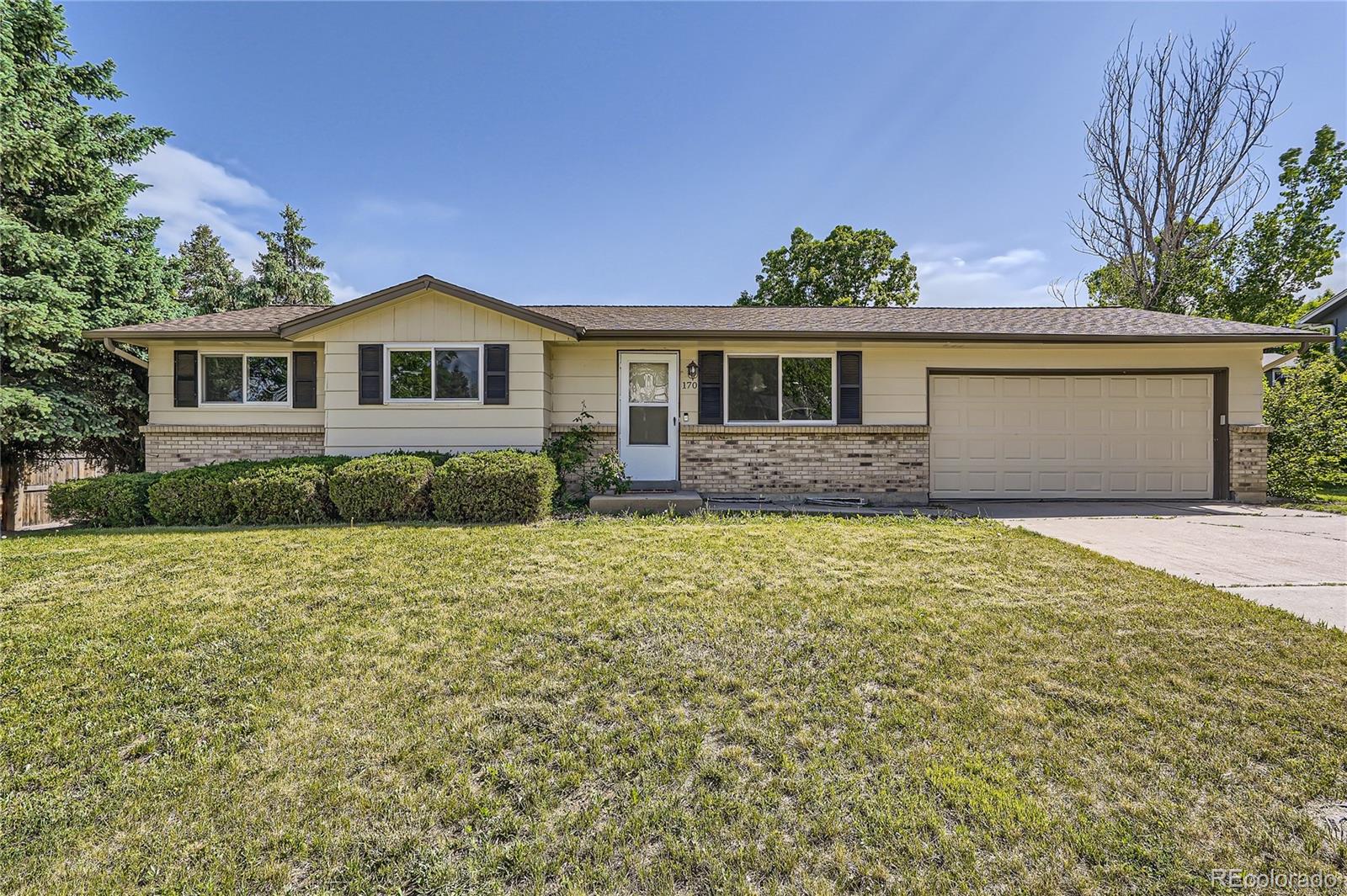 170  Dianna Drive, lone tree MLS: 4856953 Beds: 5 Baths: 2 Price: $518,000