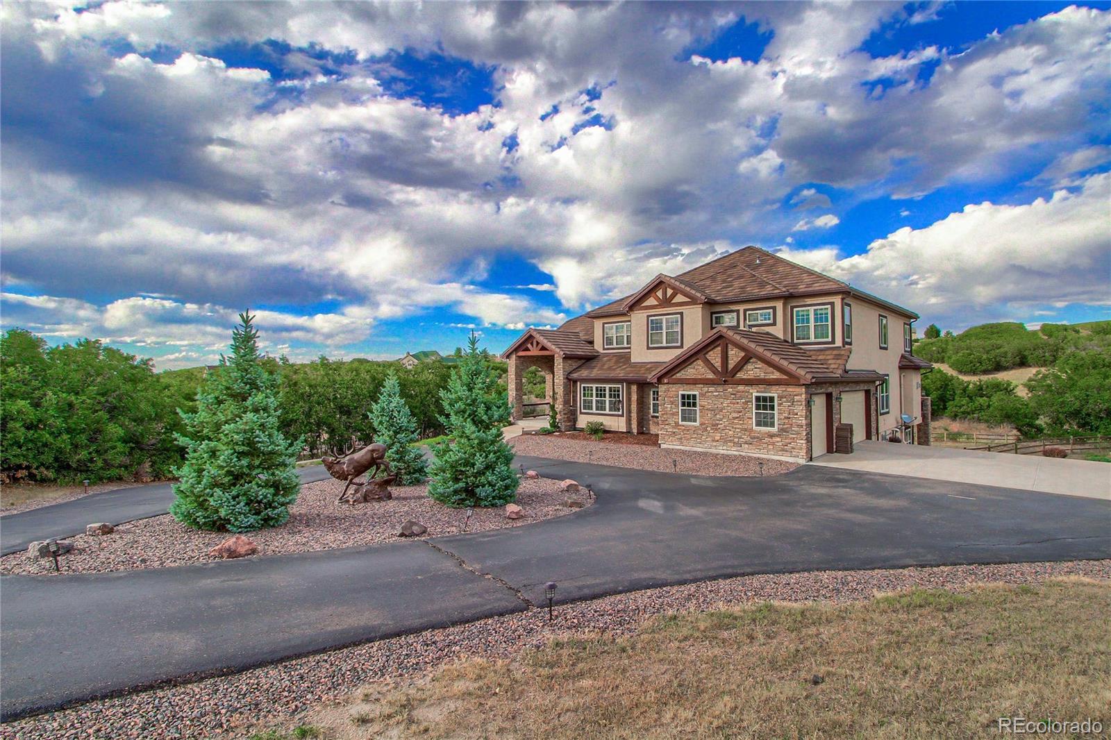 2205  Stevens Court, castle rock MLS: 3837820 Beds: 5 Baths: 5 Price: $1,496,888