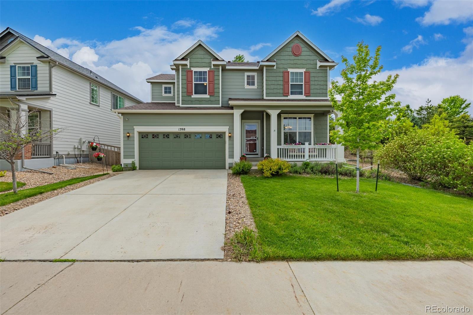 1398  Sky Rock Way, castle rock MLS: 3992863 Beds: 5 Baths: 4 Price: $685,000