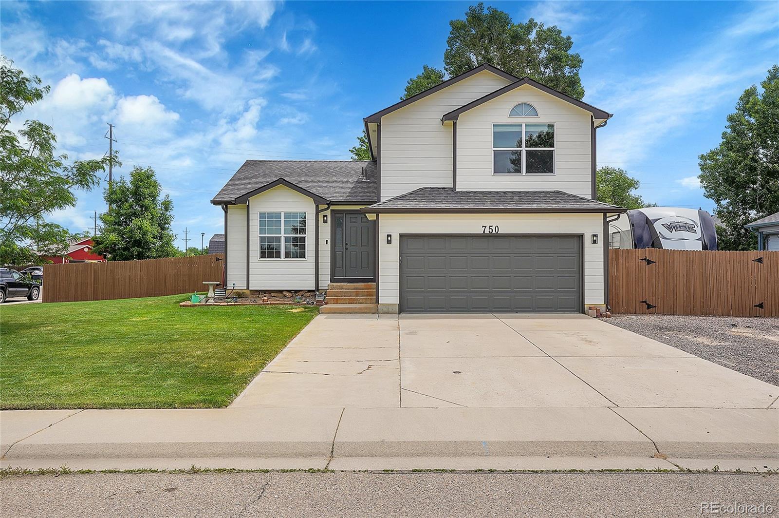 750  Copper Avenue, fort lupton MLS: 6180335 Beds: 3 Baths: 3 Price: $470,000