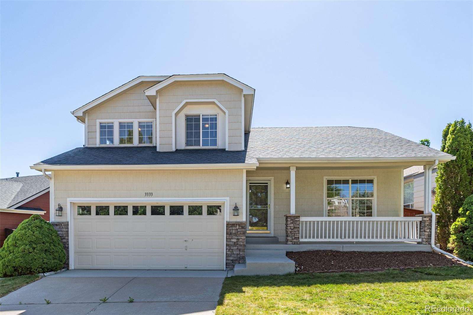 3333  Blue Grass Circle, castle rock MLS: 3353833 Beds: 3 Baths: 3 Price: $540,000