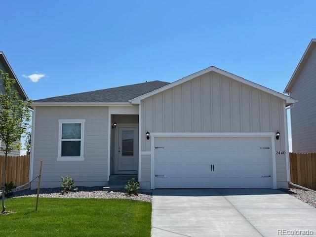 2440  Christina Street, fort lupton MLS: 1948567 Beds: 3 Baths: 2 Price: $467,900