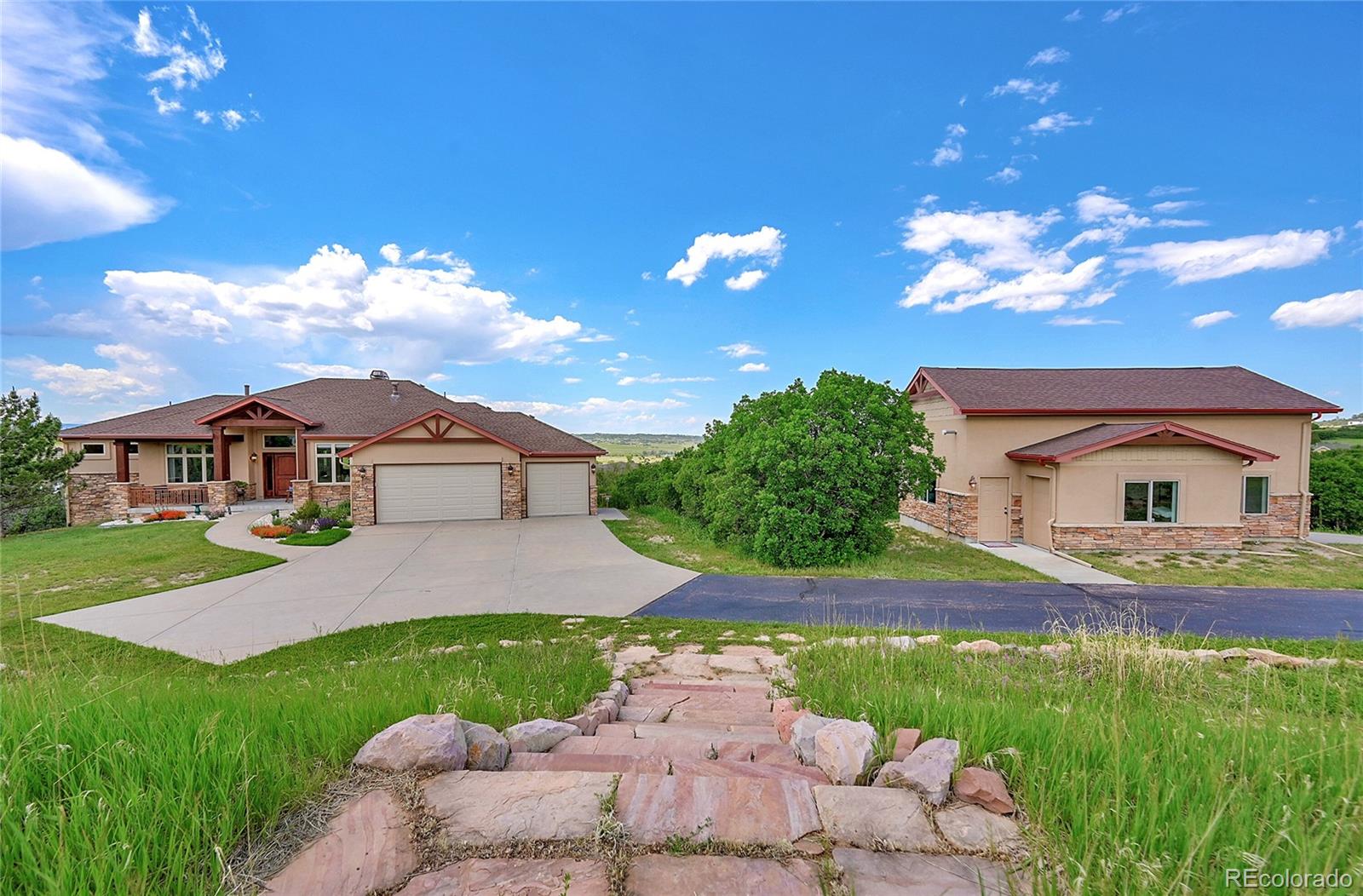 4451  Bell Mountain Drive, castle rock MLS: 9834706 Beds: 4 Baths: 4 Price: $1,400,000