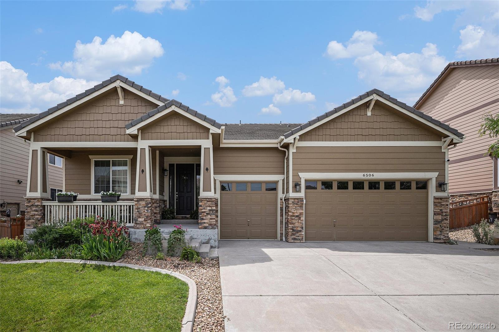 6506  Arabella Drive, castle rock MLS: 2748669 Beds: 3 Baths: 3 Price: $729,000