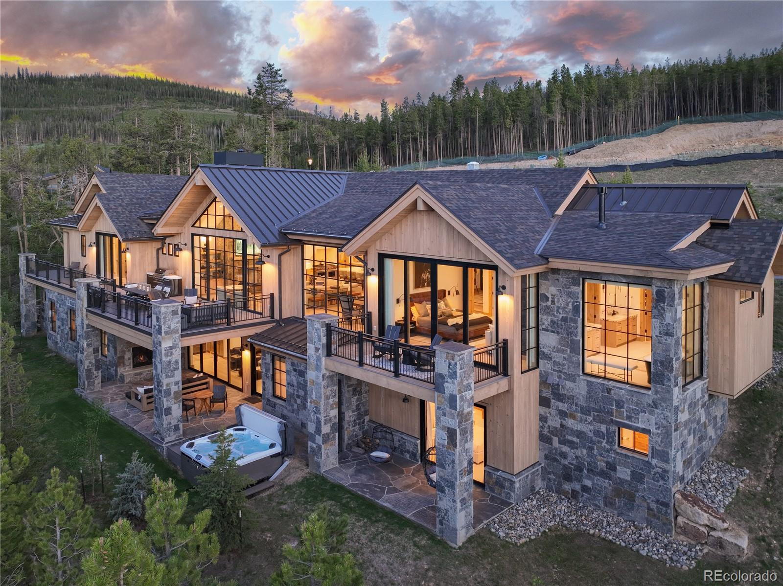 1290  Discovery Hill Drive, breckenridge MLS: 6987001 Beds: 5 Baths: 6 Price: $6,950,000