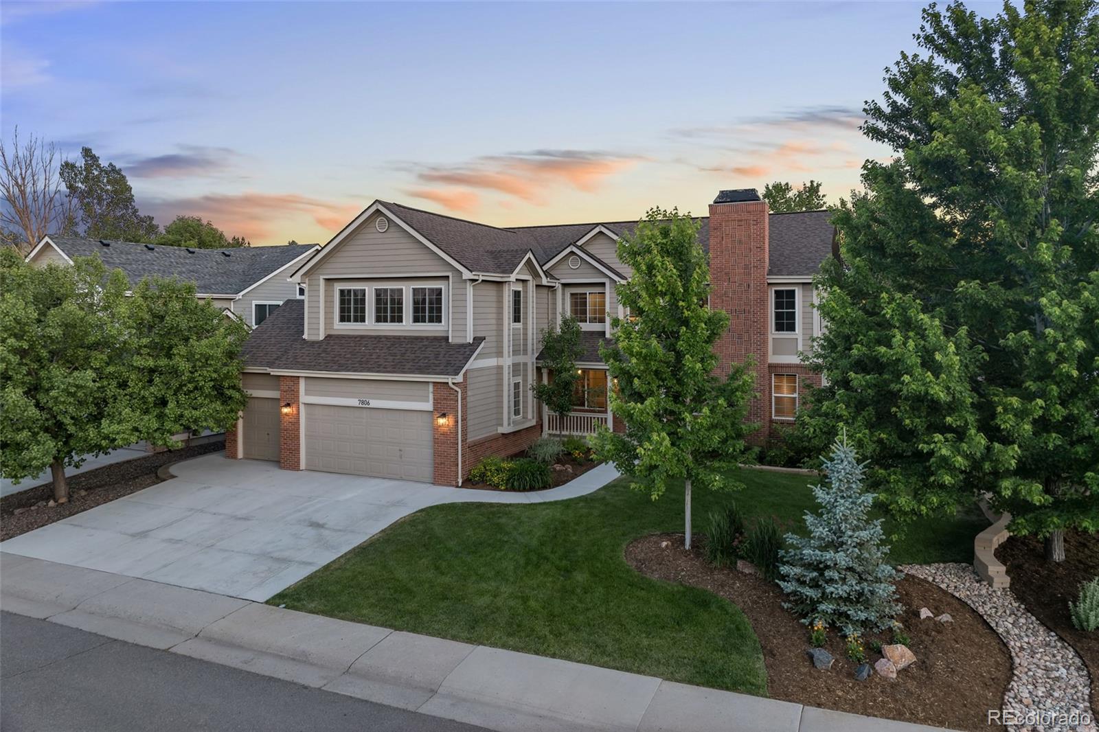 7806  aravon court, Lone Tree sold home. Closed on 2024-07-22 for $1,269,900.