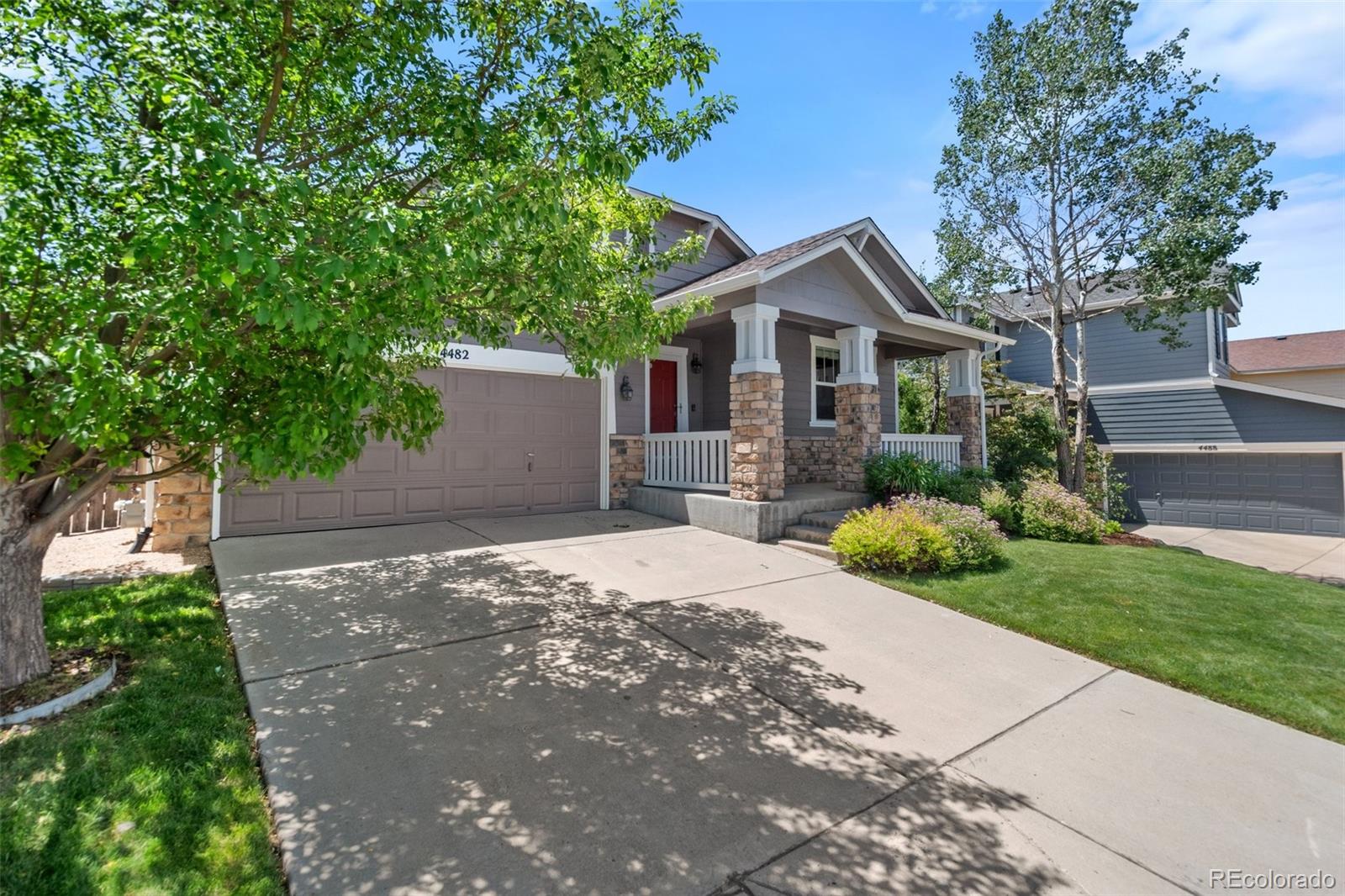 4482  Prairie Rose Circle, castle rock MLS: 9295931 Beds: 3 Baths: 3 Price: $610,000