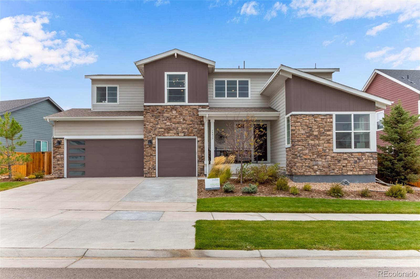 14417  Hop Clover Trail, parker MLS: 7530078 Beds: 5 Baths: 6 Price: $1,149,900