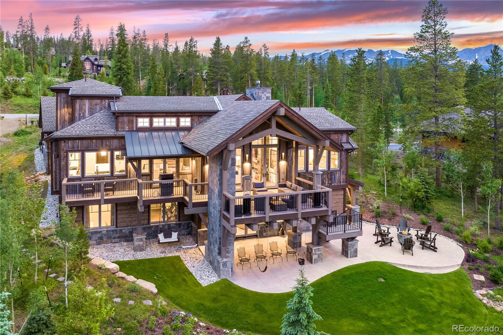 207  Fairways Drive, breckenridge MLS: 8574878 Beds: 4 Baths: 6 Price: $4,750,000