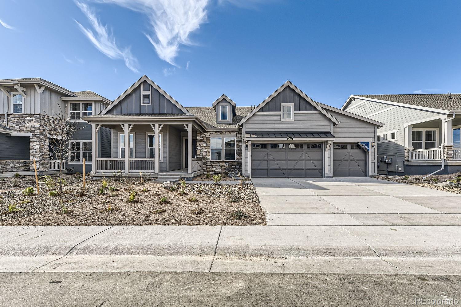 3832  Treadway Point, castle rock MLS: 8571514 Beds: 3 Baths: 4 Price: $1,037,900