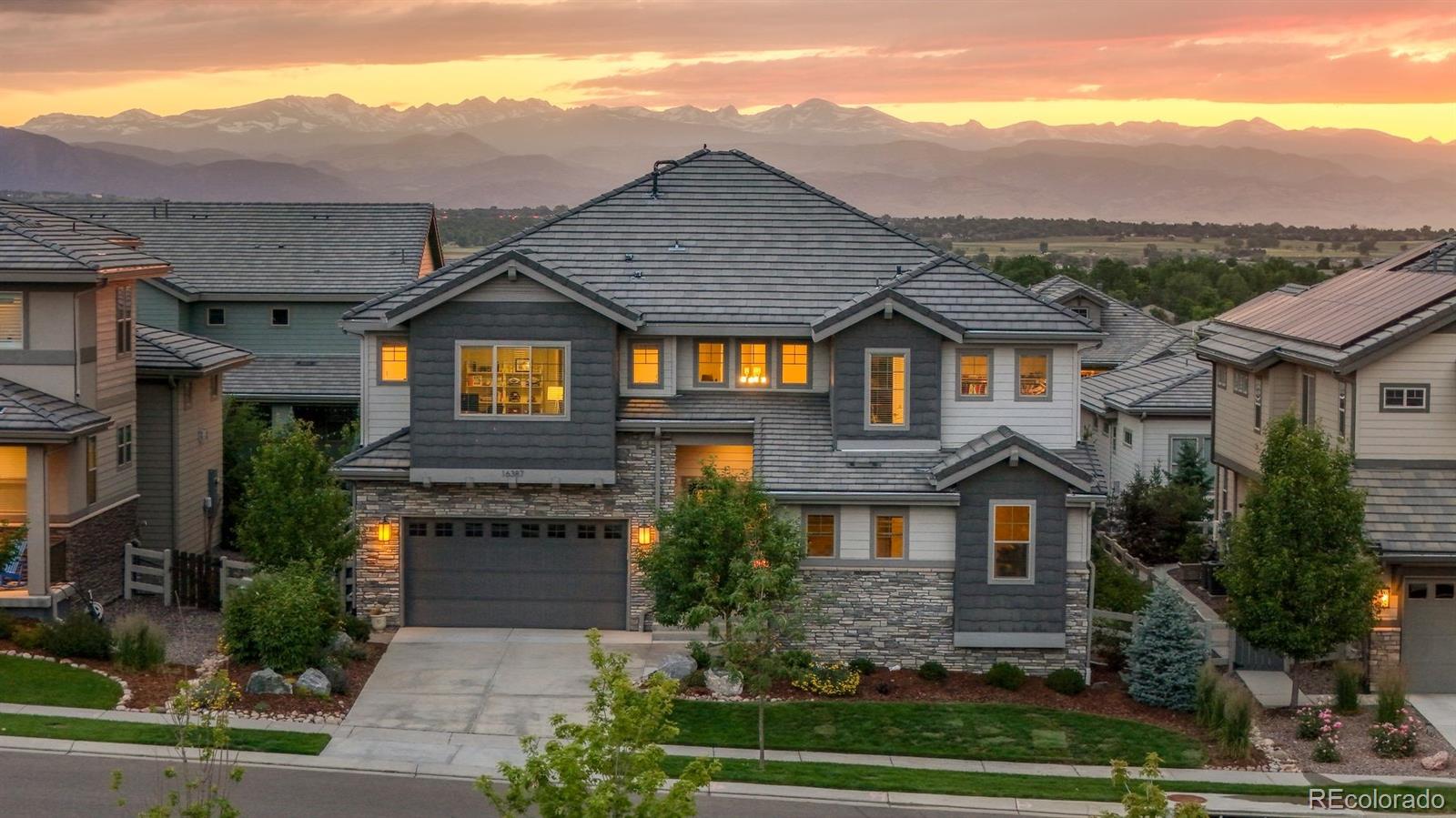 16387  Pikes Peak Drive, broomfield MLS: 6621070 Beds: 6 Baths: 6 Price: $1,295,000