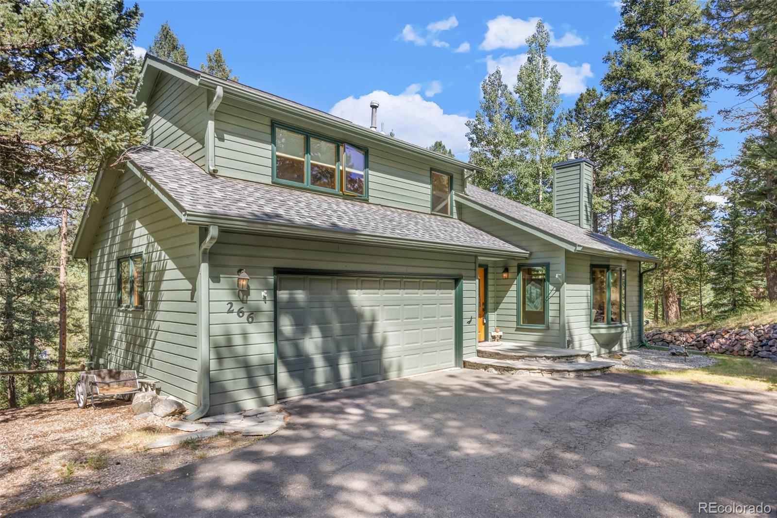 266  Cottonwood Drive, evergreen MLS: 1560672 Beds: 4 Baths: 4 Price: $1,075,000