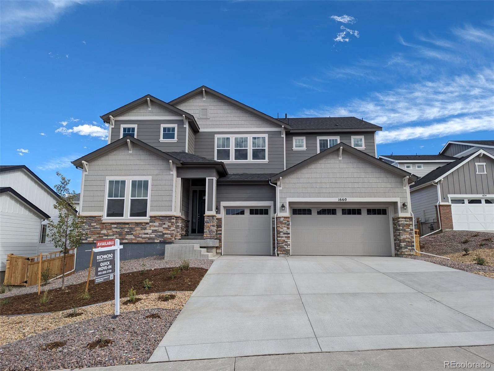 1660  Gentle Rain Drive, castle rock MLS: 6473952 Beds: 6 Baths: 6 Price: $999,950