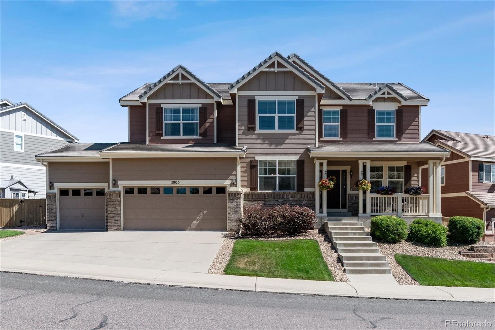 11005  Bellbrook Circle, highlands ranch MLS: 2143319 Beds: 4 Baths: 3 Price: $949,000