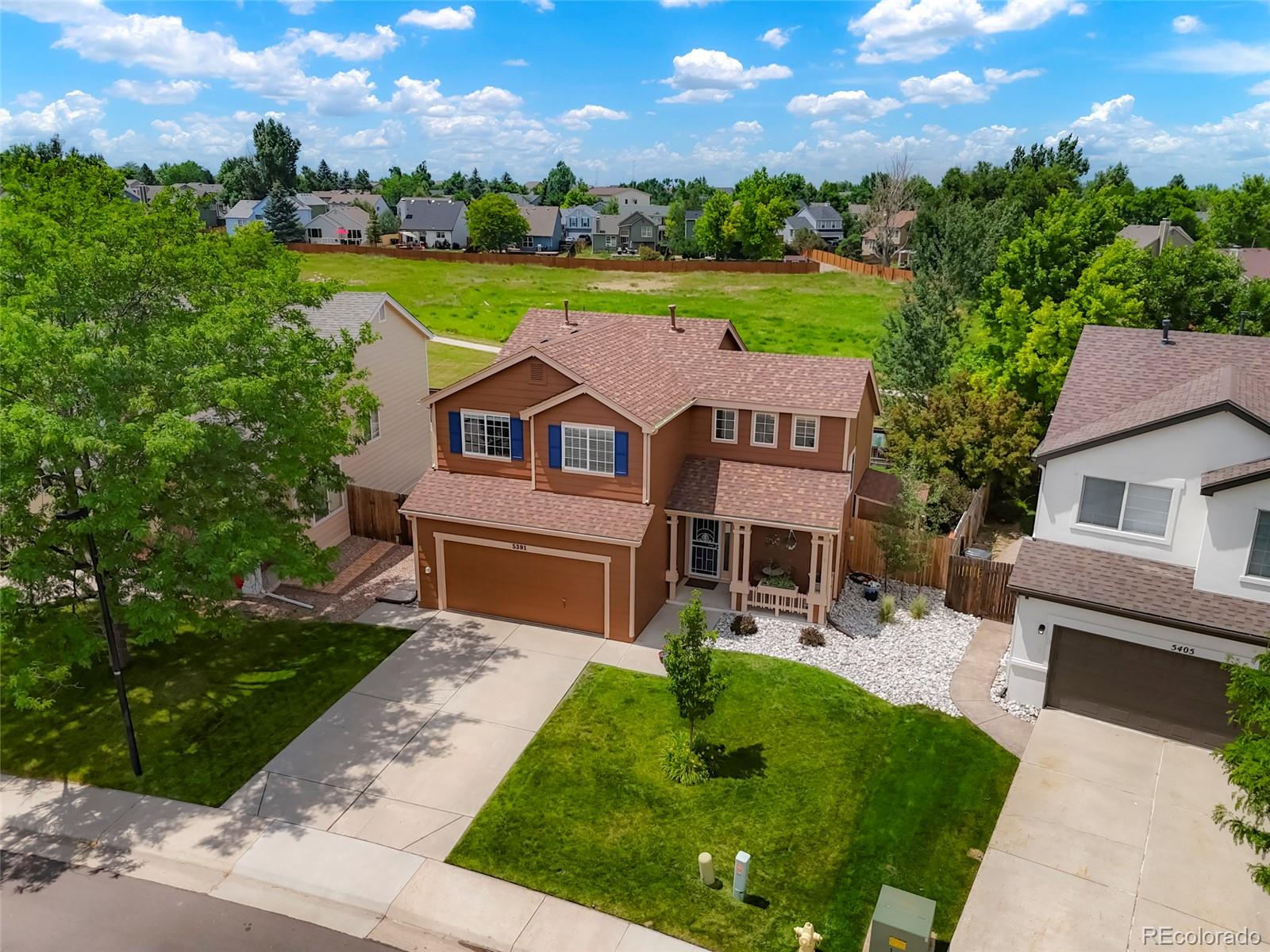 5391  Suffolk Circle, castle rock MLS: 4522086 Beds: 3 Baths: 3 Price: $499,000