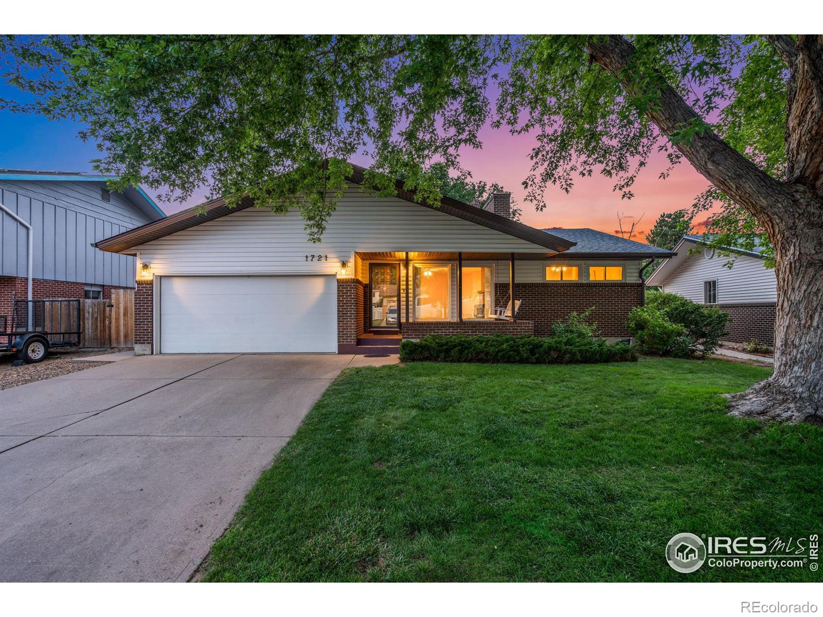 1721  26th Ave Pl, greeley MLS: 4567891013170 Beds: 5 Baths: 3 Price: $420,000