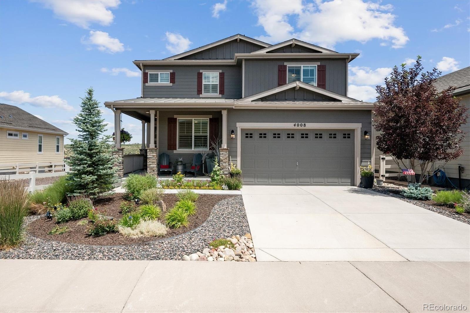 4008  John Avenue, castle rock MLS: 7701751 Beds: 4 Baths: 4 Price: $788,500