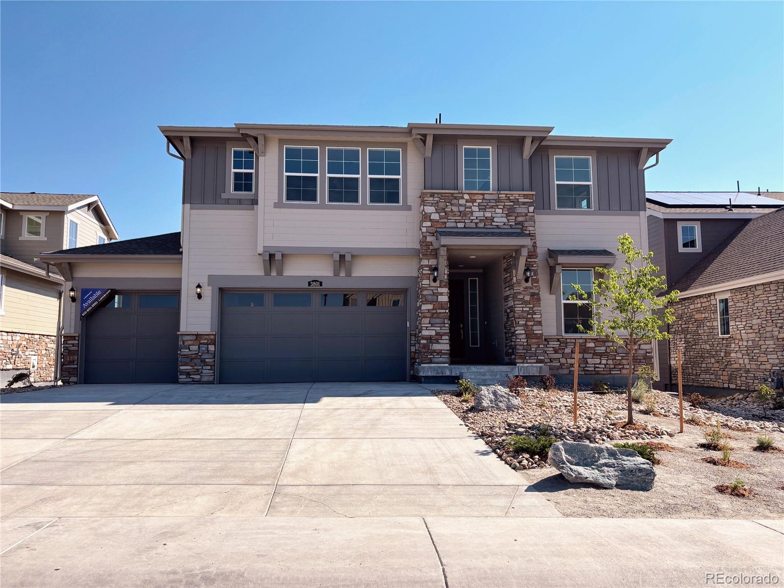 3801  Treadway Point, castle rock MLS: 8708869 Beds: 4 Baths: 4 Price: $864,900