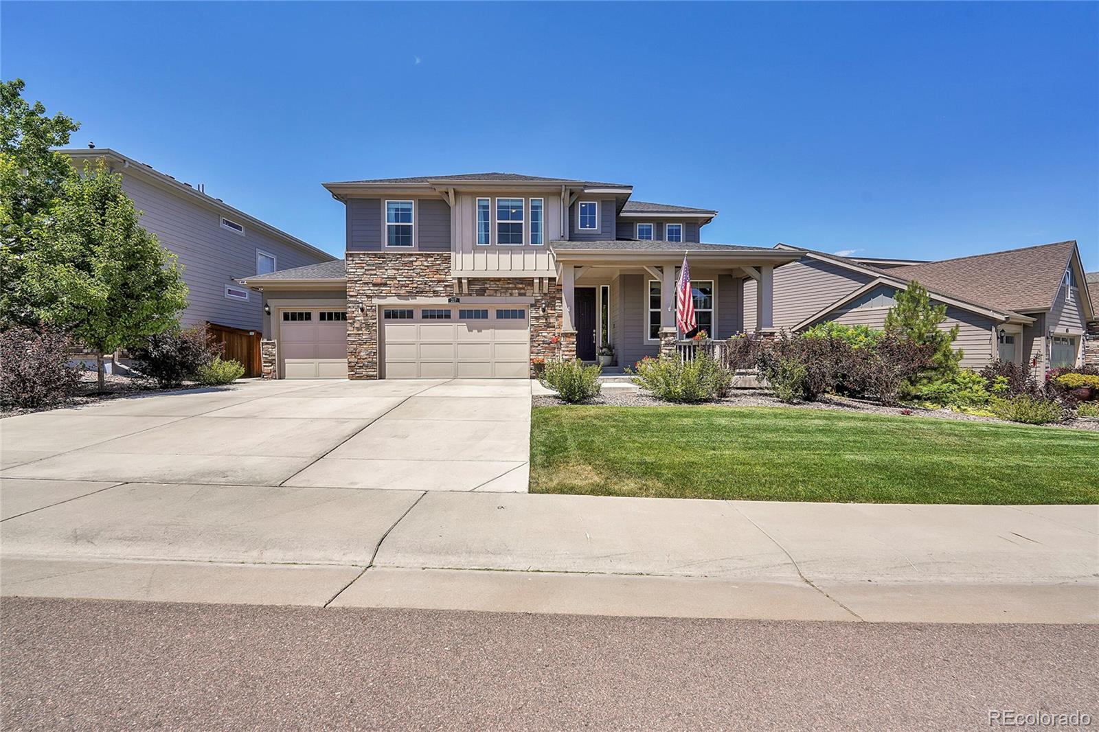 217  Green Valley Circle, castle pines MLS: 5677908 Beds: 4 Baths: 4 Price: $939,999