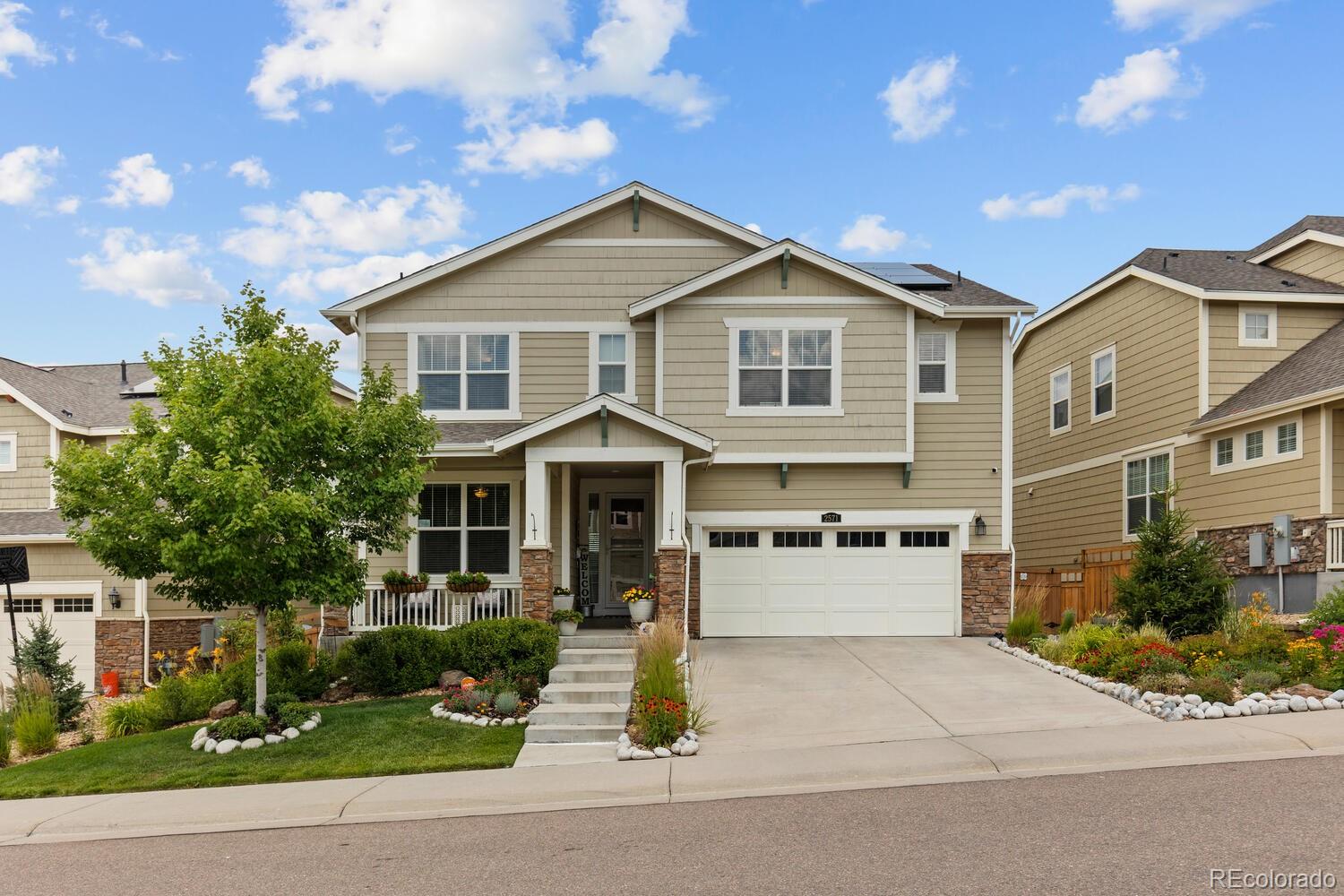 2571  Ambience Lane, castle rock MLS: 7827780 Beds: 5 Baths: 5 Price: $849,950