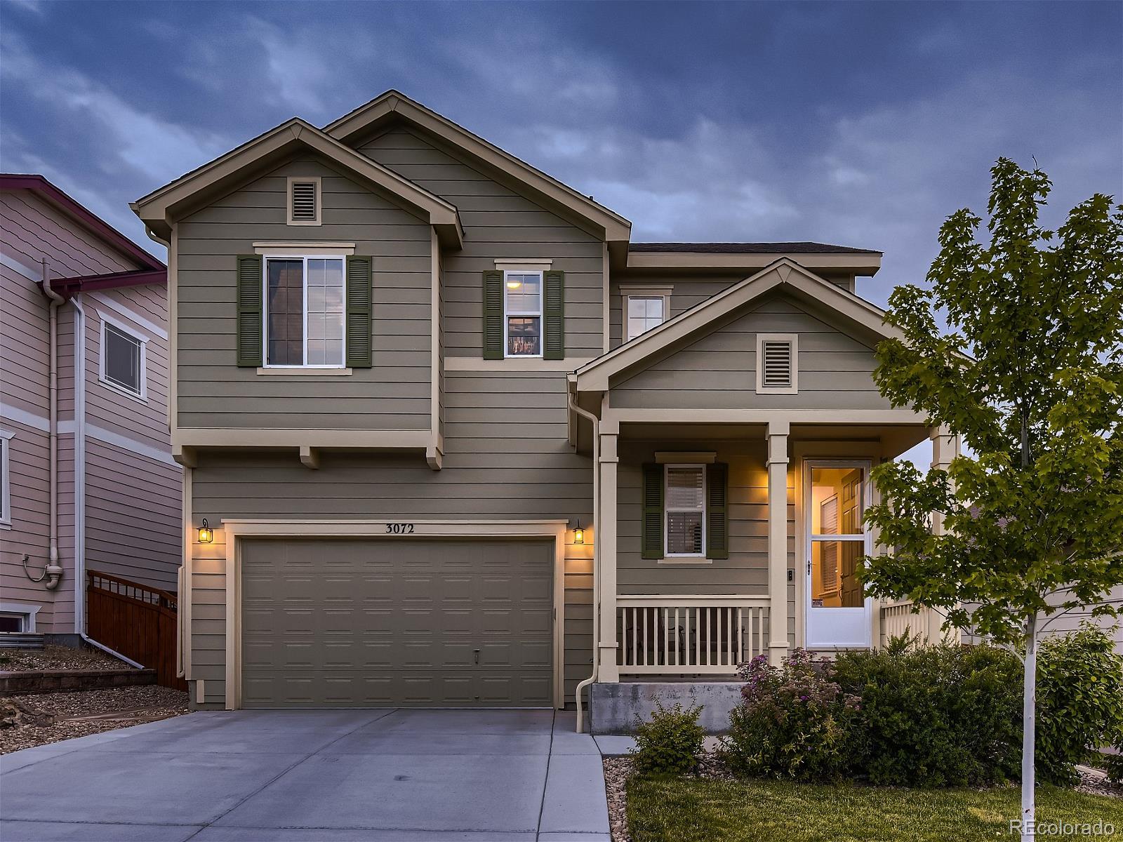 3072  Black Canyon Way, castle rock MLS: 2888445 Beds: 3 Baths: 3 Price: $550,000