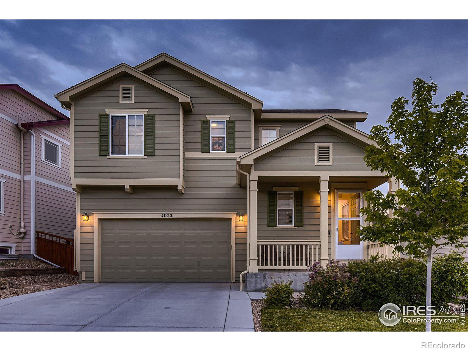 3072  Black Canyon Way, castle rock MLS: 4567891014540 Beds: 3 Baths: 3 Price: $550,000