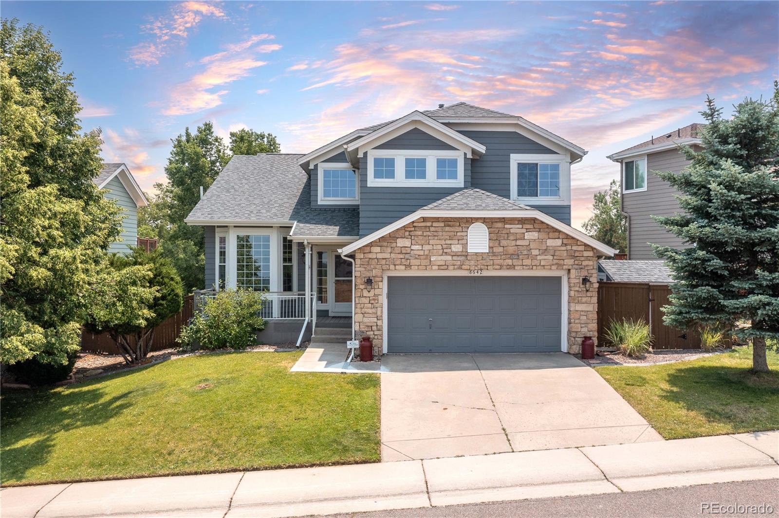 8642  Canongate Lane, highlands ranch MLS: 4575139 Beds: 4 Baths: 4 Price: $759,000