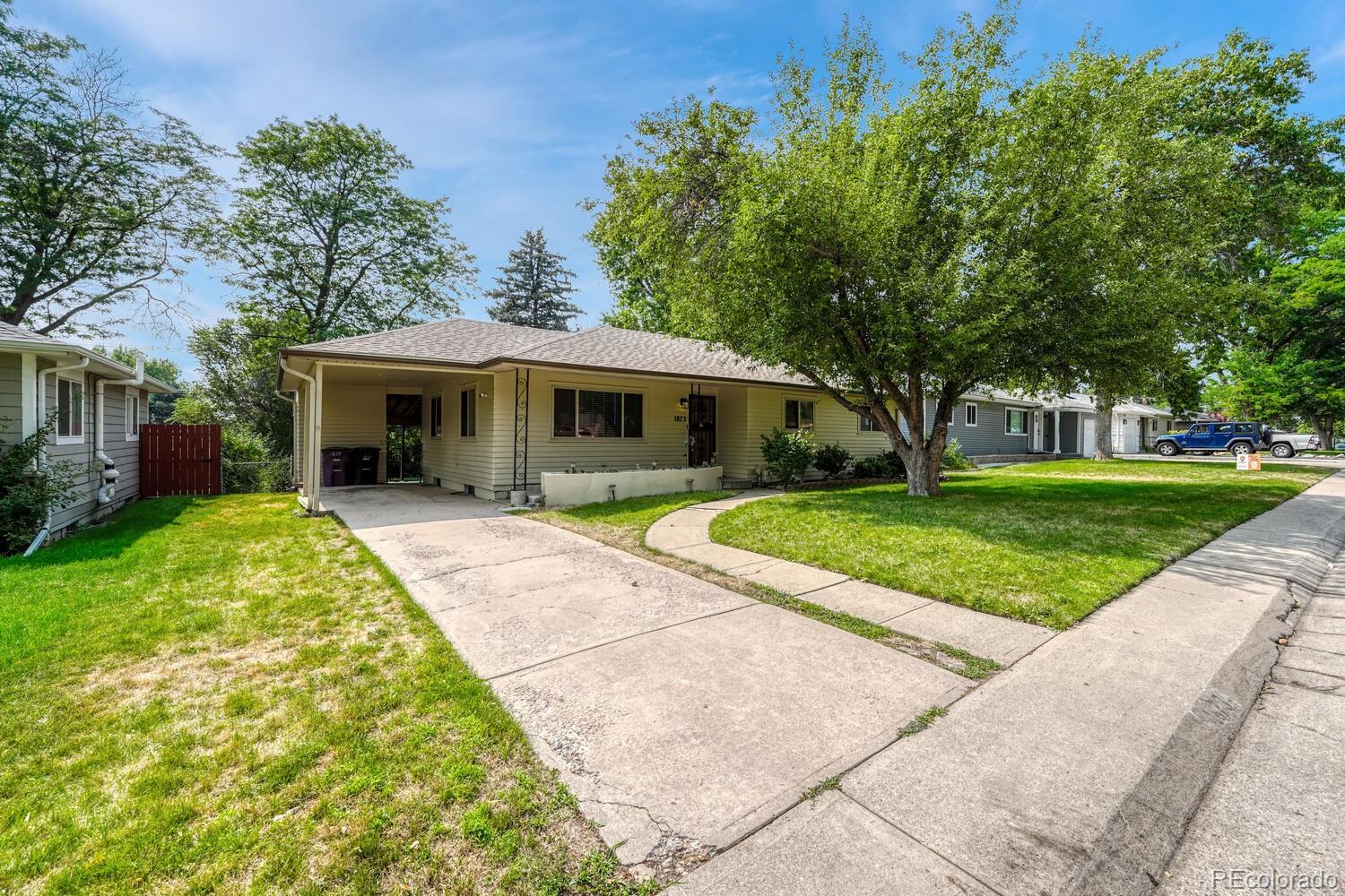 1873 S Glencoe Street, denver MLS: 2954466 Beds: 3 Baths: 2 Price: $600,000