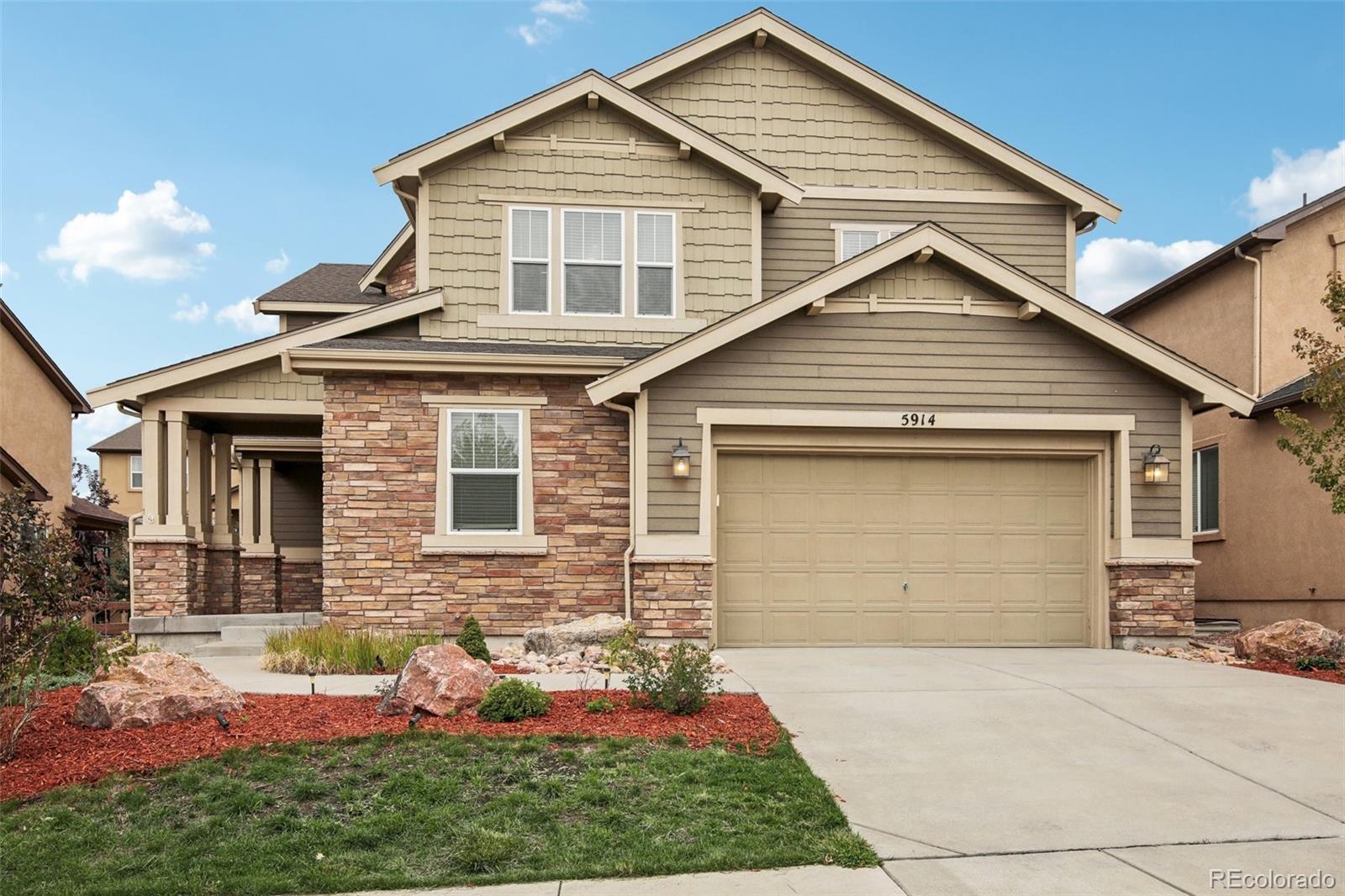 Wolf Ranch Colorado Springs Home | MLS #: 25404885914  Brave Eagle Drive, Colorado Springs Beds: 5 Baths: 4 Price: $747,000