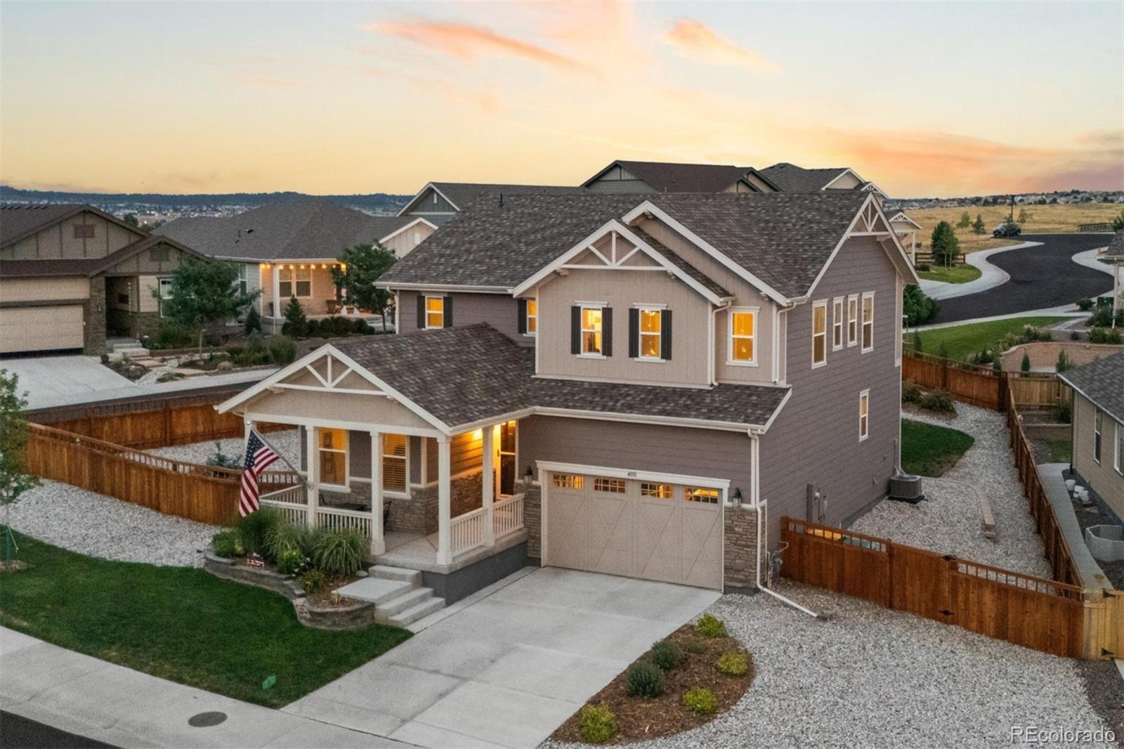 4050  Fortune Lane, castle rock MLS: 2040548 Beds: 4 Baths: 4 Price: $725,000