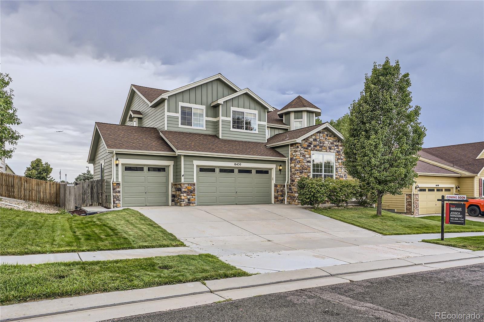 16450 E 106th Way, commerce city MLS: 8499515 Beds: 3 Baths: 3 Price: $575,000