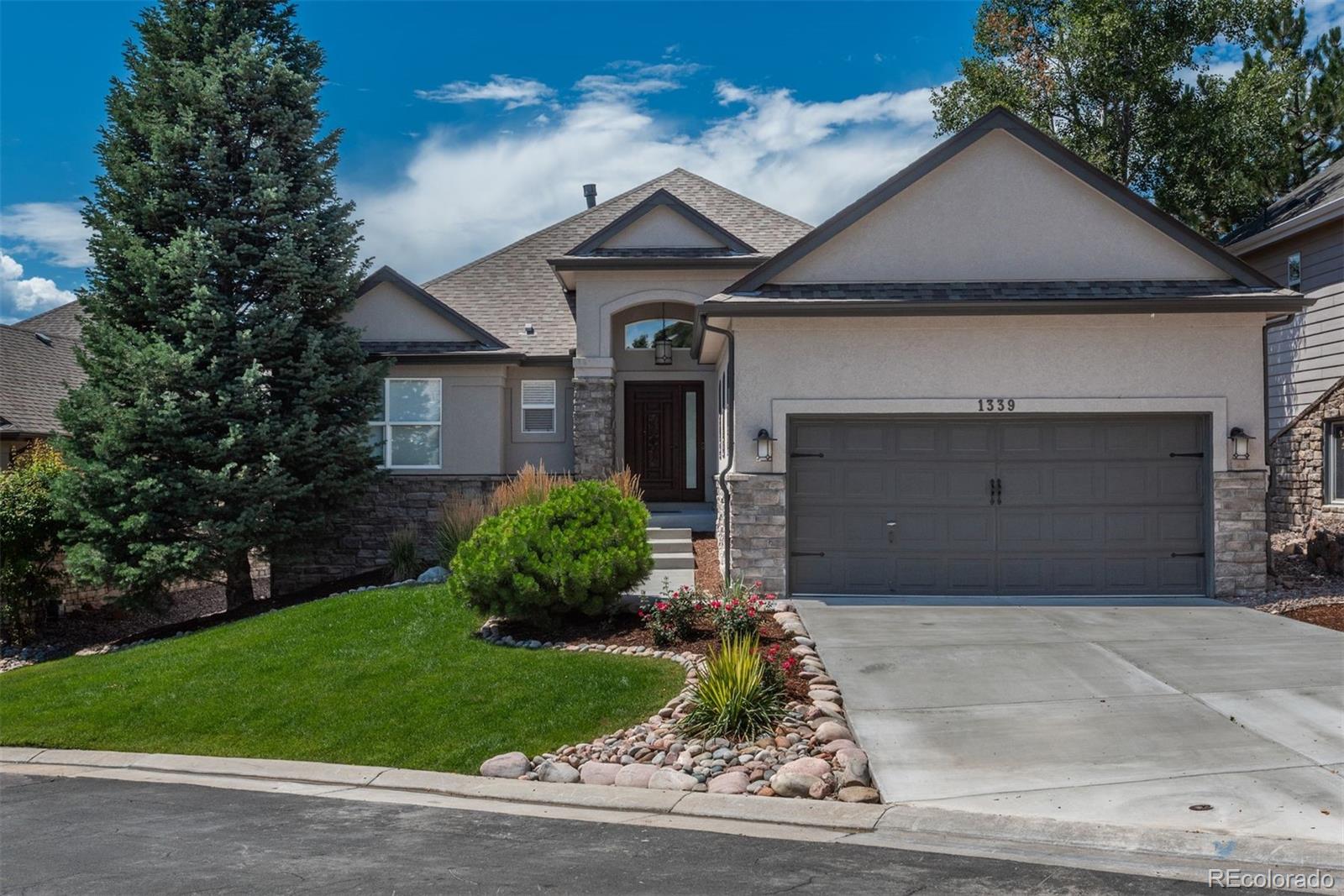 1339  Castlepoint Circle, castle pines MLS: 7151704 Beds: 3 Baths: 3 Price: $1,090,000