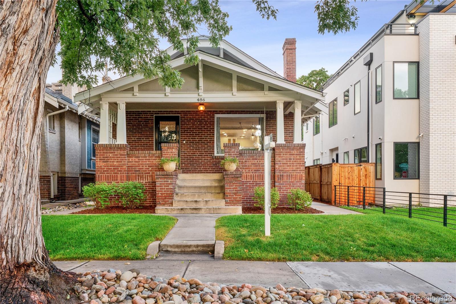 486 S Corona Street, denver MLS: 7140543 Beds: 3 Baths: 3 Price: $1,099,999