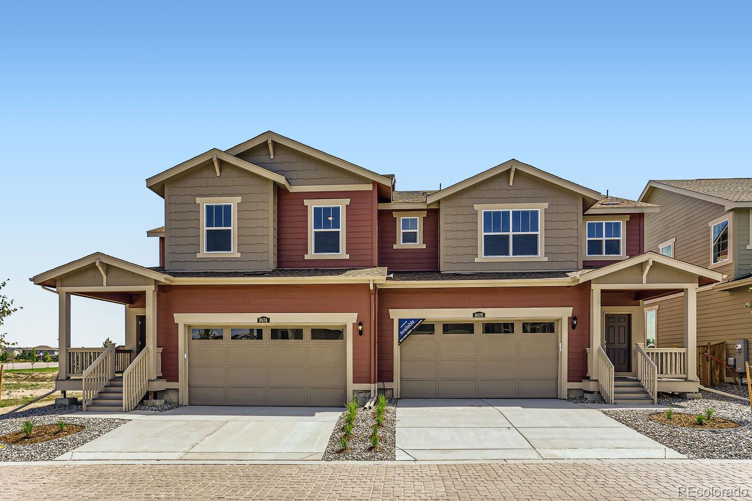 8978  Salmonberry Court, parker MLS: 3325983 Beds: 3 Baths: 3 Price: $614,900